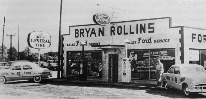 Bryan Rollins Motors of Lewes was the start of Rollins Inc. PHOTO COURTESY OF MICHELLE ROLLINS